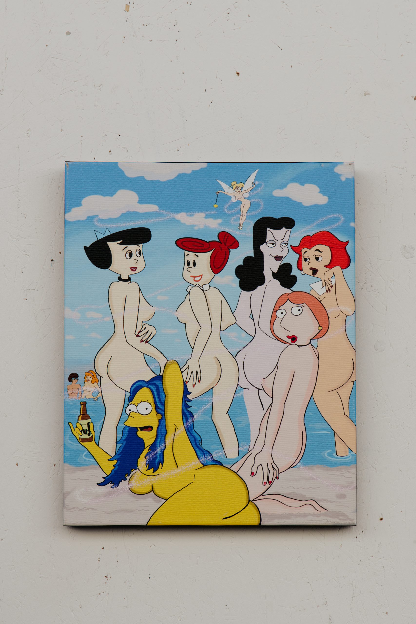 SATURDAY MORNING AT THE BEACH by Charlie Benante